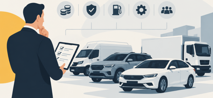 Как выбрать автомобиль для бизнеса: ключевые критерии оптовой покупки